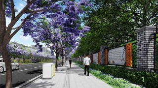 虎门大宁道路景观